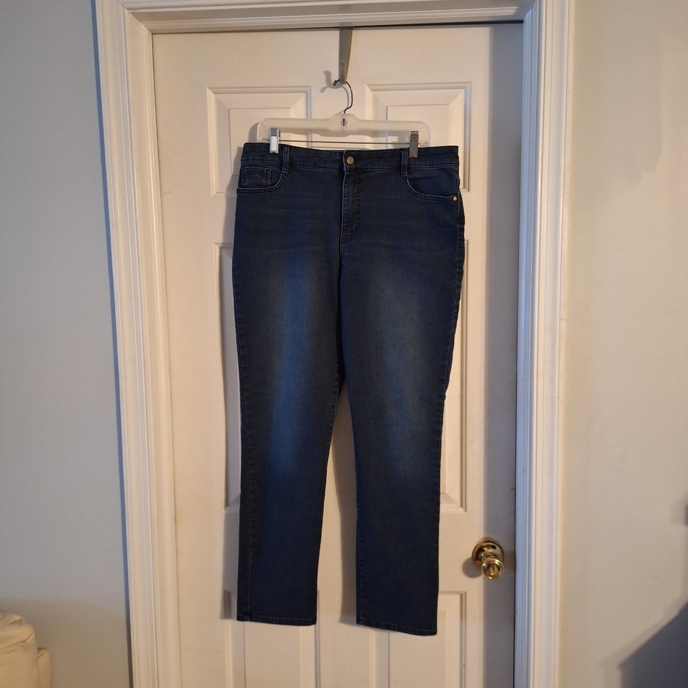 Bandolino Dark Blue Ankle Jeans